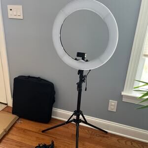 NEEWER Ring Light 18inch Kit: 55W 5600K Professional LED